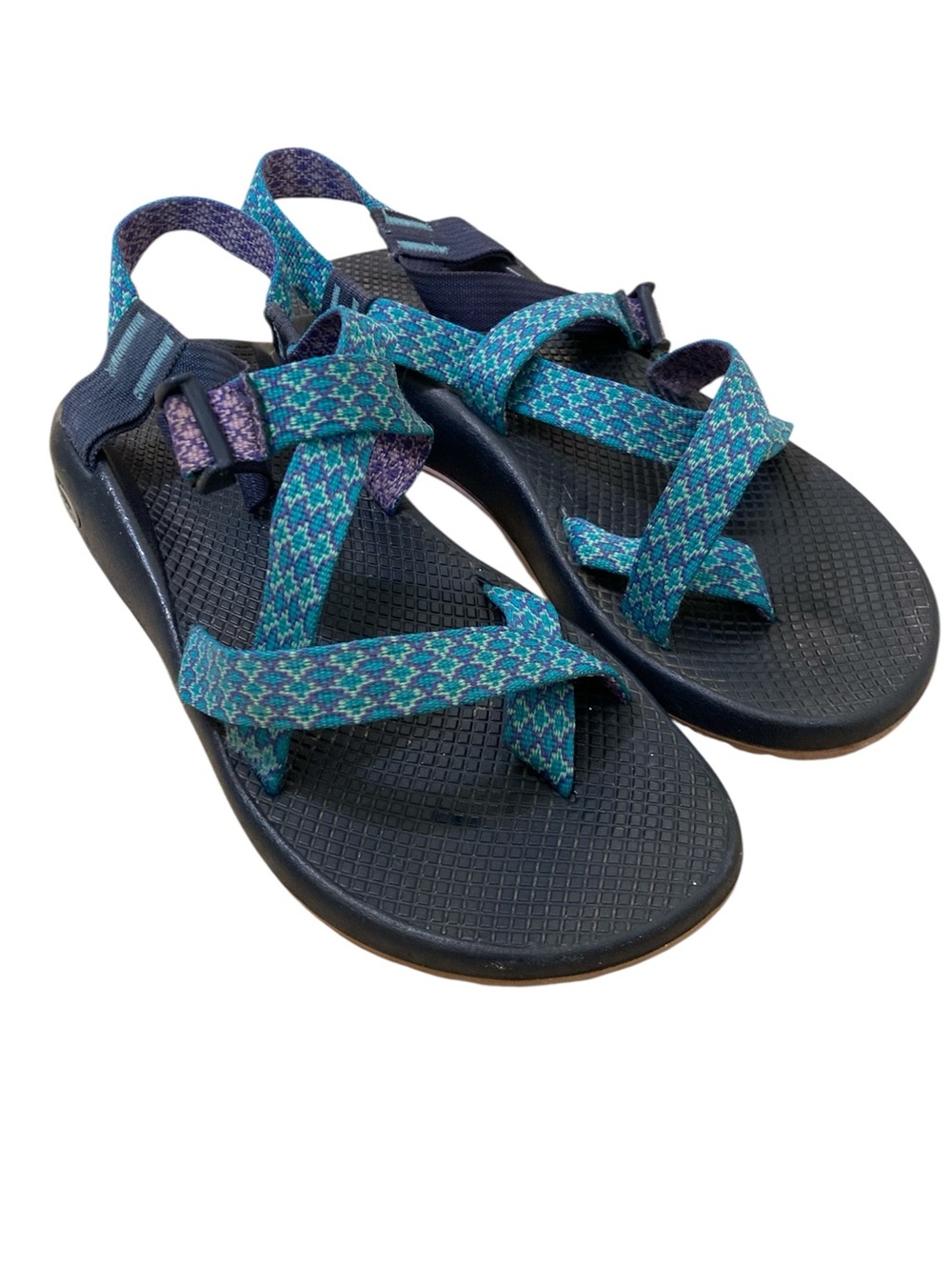Chaco Z/2 Classic Sandal in Tunnel Tango Teal / Purple 11